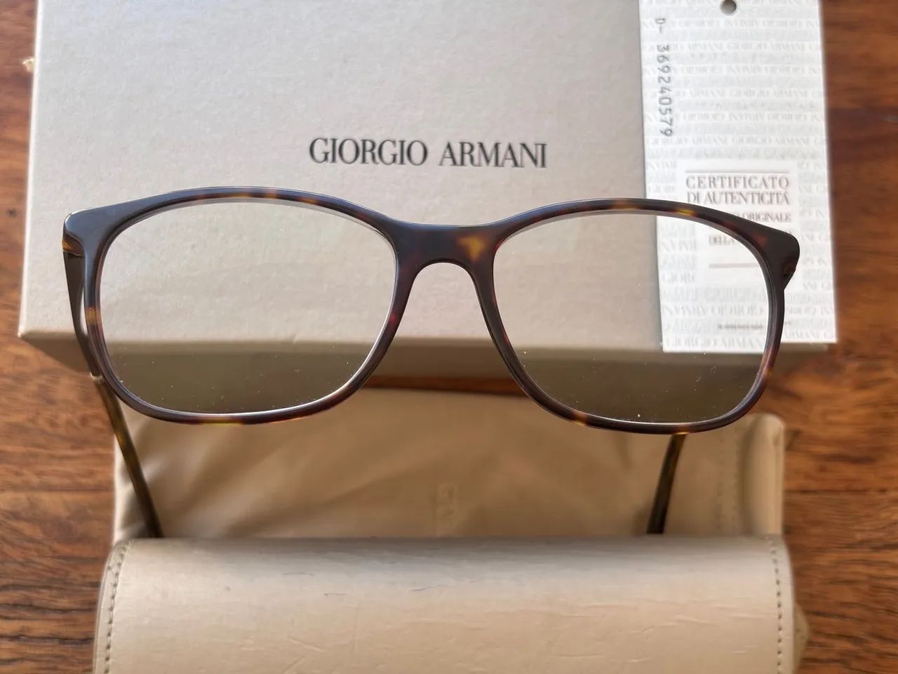 Armação de óculos Giorgio Armani ORIGINAL  - Foto 2