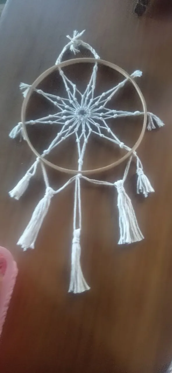 Dreamcatcher Artesanal em Macramê(filtro dos sonhos)