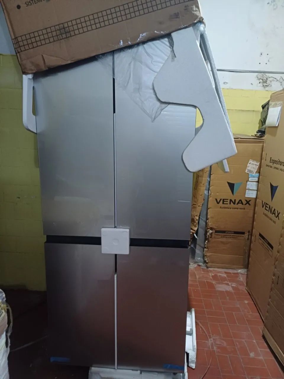 Refrigerador Cuisinart Multidor 518 lts prata mod. rf-518 wpg-220V - Foto 5