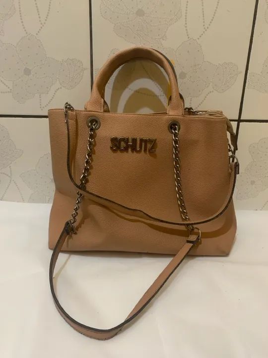 Bolsa Schutz Bege - Foto 2