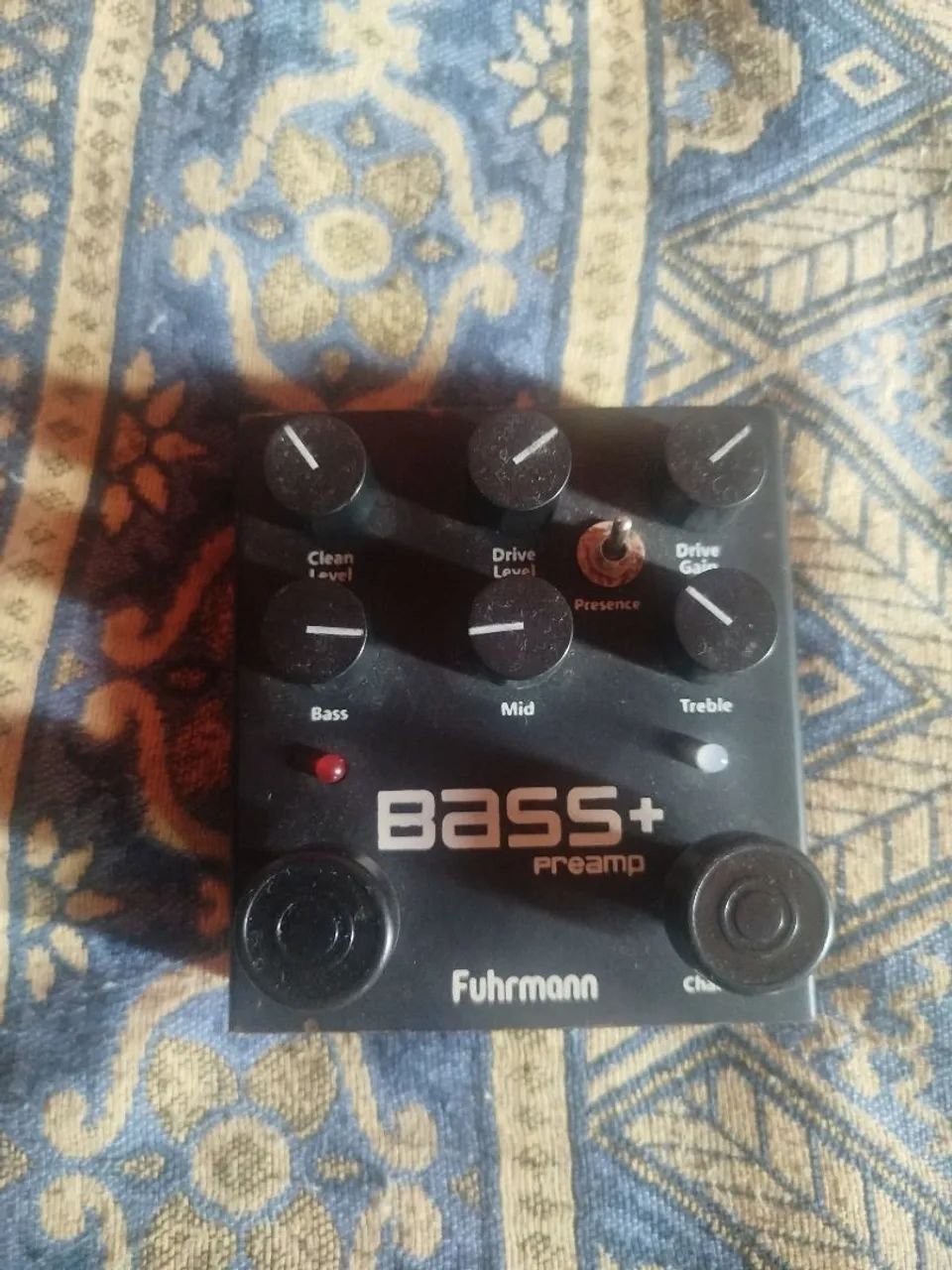 Pedal de Baixo Fuhrmann Bass+ Preamp