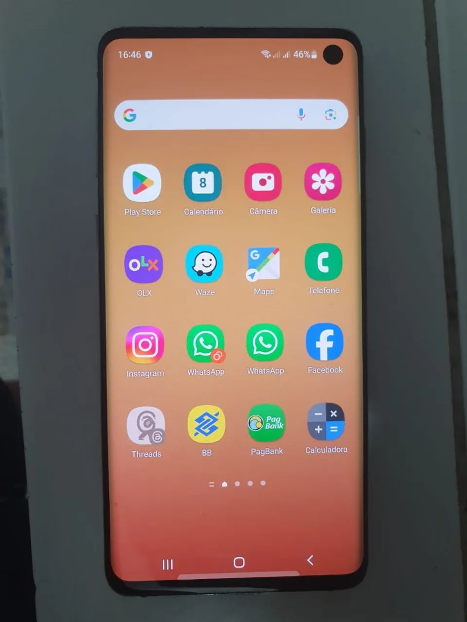 Vendo ou troco Samsung S10 plus 128gb e 8gb ram dual chip