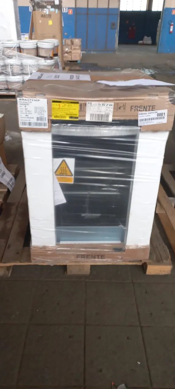 FOGÃO BRASTEM DE EMBUTIR 4 BOCAS GLP INOX BIVOLT,