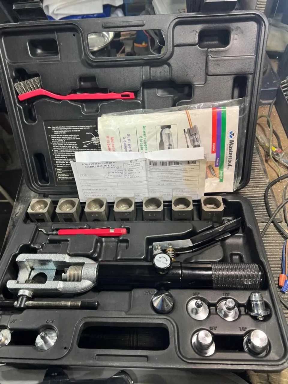 Kit Ferramentas para Flangeamento de Tubos Mastercool