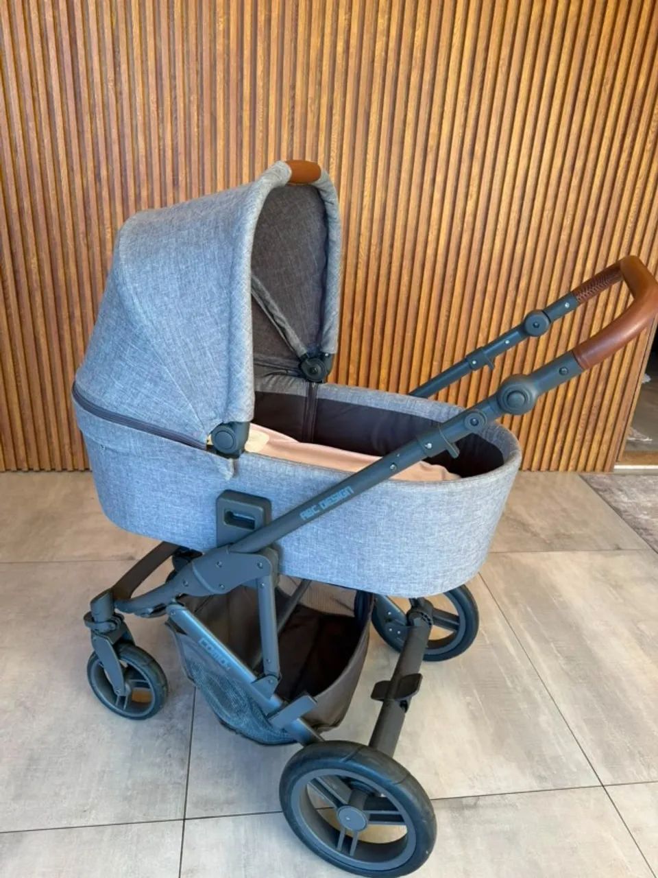 Carrinho de Bebê ABC Design Como 4 + Moisés Original | Excelente Estado - Foto 5