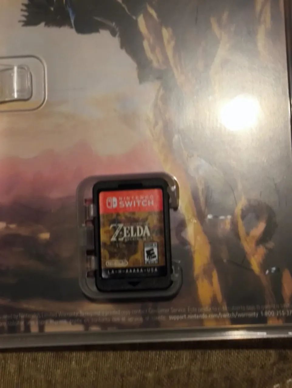 Jogo Nintendo Switch - zelda breath of the wild - Jogos de Vídeo