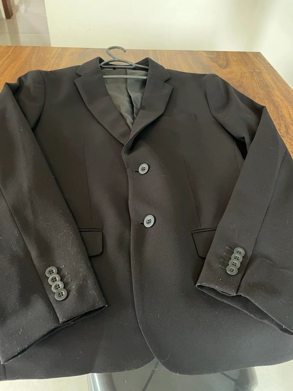 Paletó Preto Rchelo tamanho 50 - Foto 5