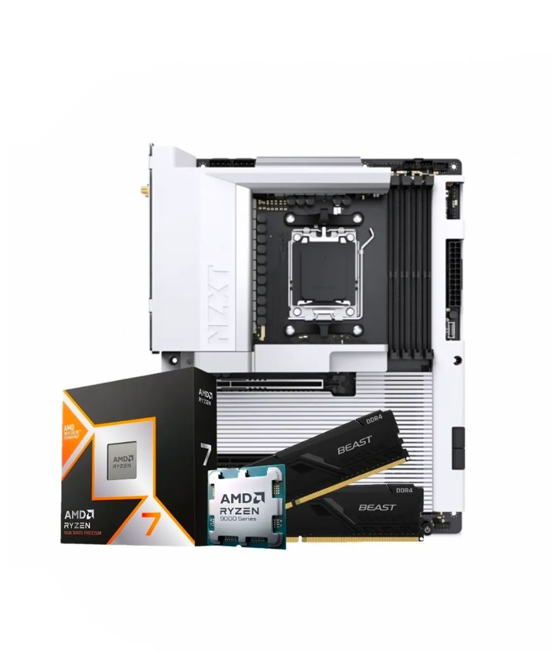 Ryzen 7 9800x3d + B850 + Memoria ram ddr5 32gb | Troc0 e parcel0