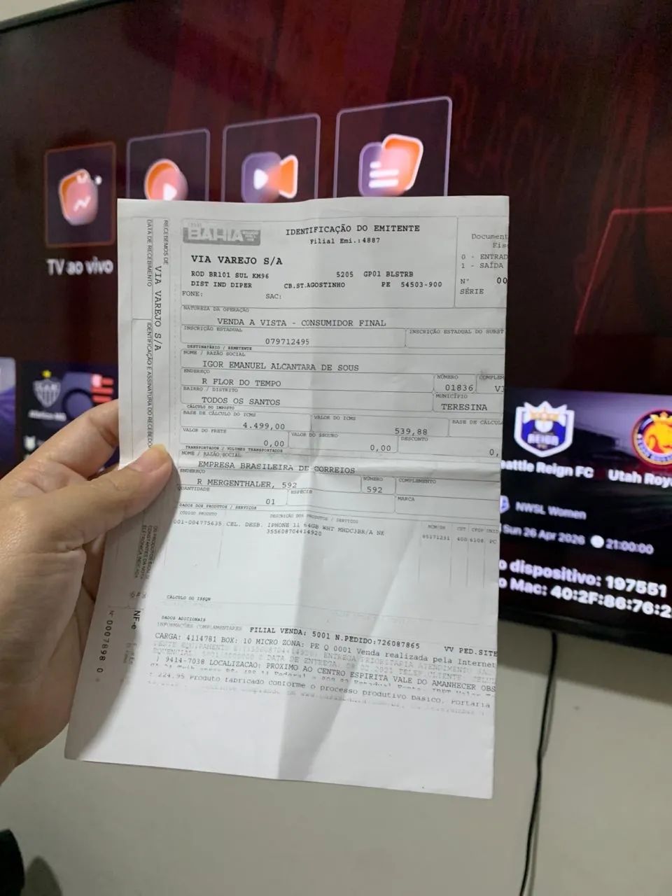 Vendo IPhone 11 Única Dona
