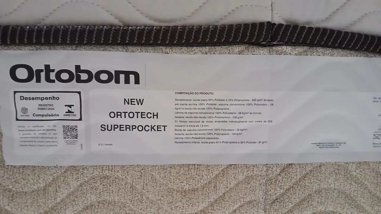 Cama box casal Ortobom - Foto 5