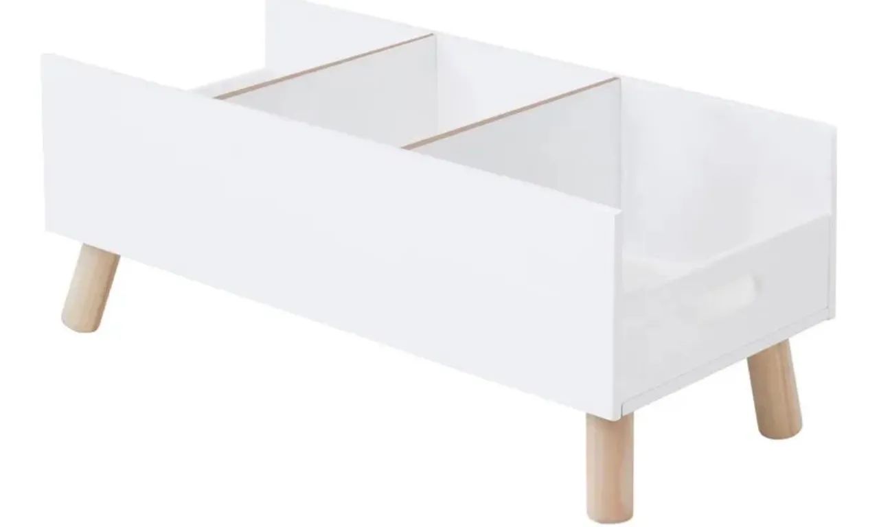 Estante Porta Livros Infantil (montessoriana) 60cm-branco - Foto 2