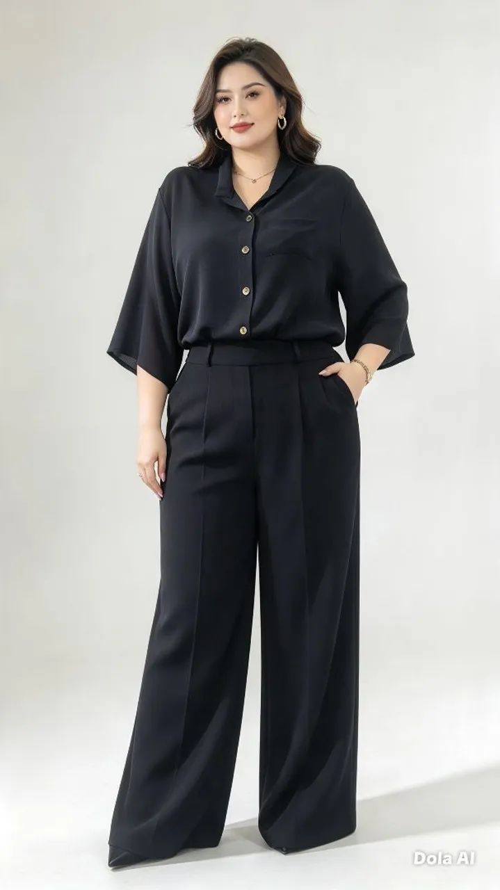 Conjunto pantalona com camisa