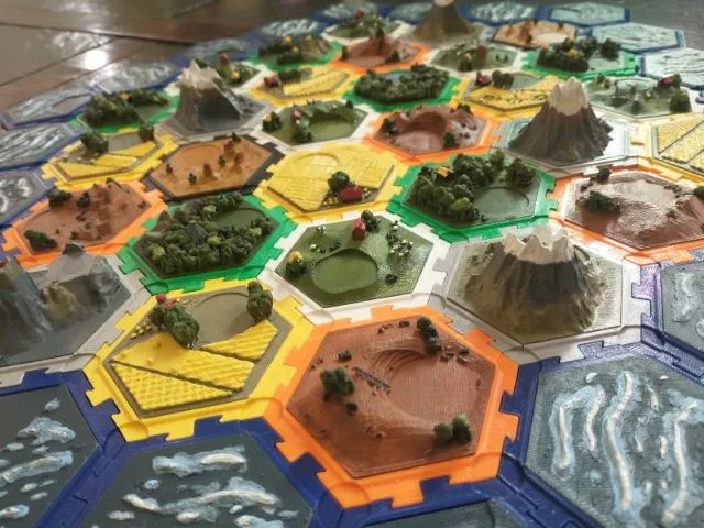 Catan + 5,6 Jogadores Em 3D - Foto 2