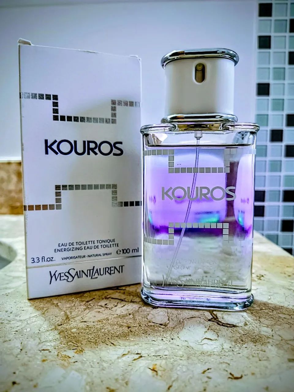 Perfume YSL Kouros Tonique Cologne 2014 RARÍSSIMO 