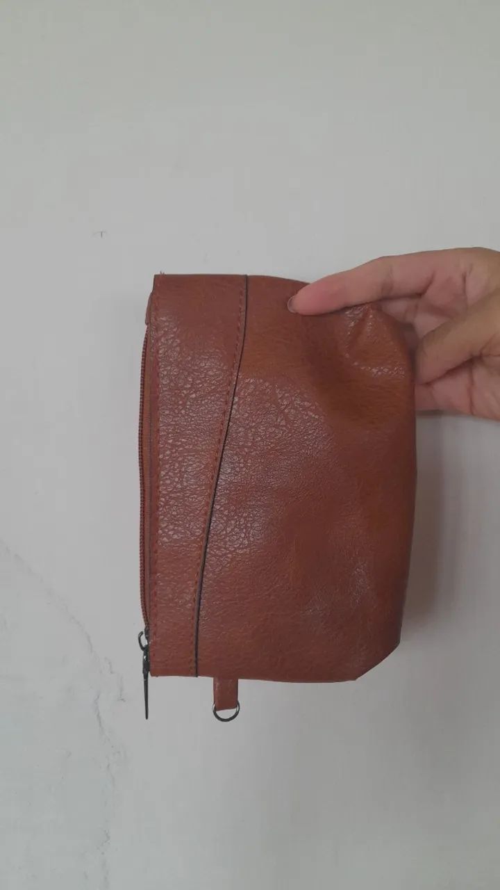 Bolsas novas ,em couro tratado - Foto 5