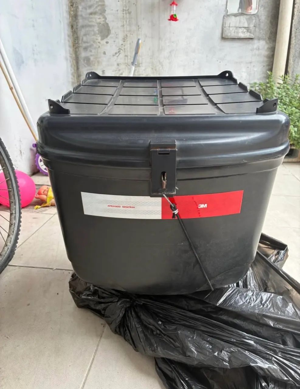 Vendo baú de moto