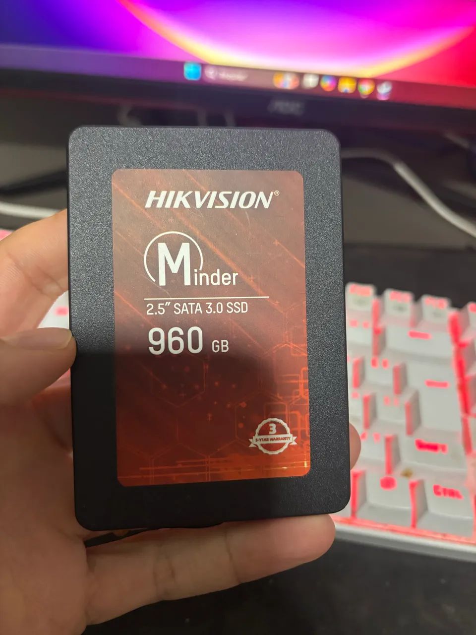 SSD Sata 960GB Hikvision - Armazenamento - Bigorrilho, Curitiba