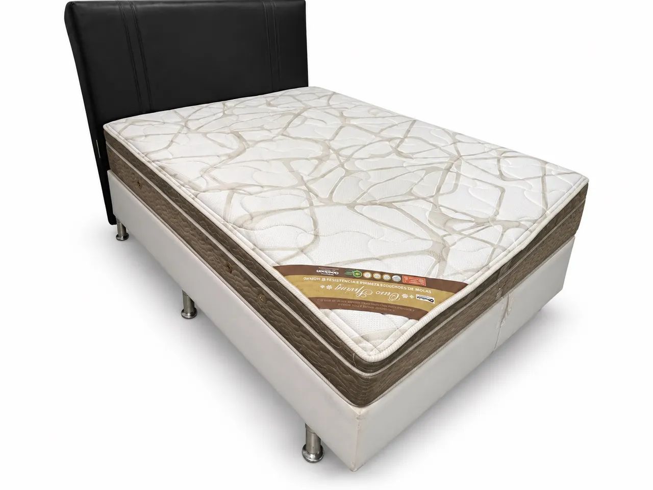 Conjunto Completo Cama Box Casal Ortobom  - Foto 2
