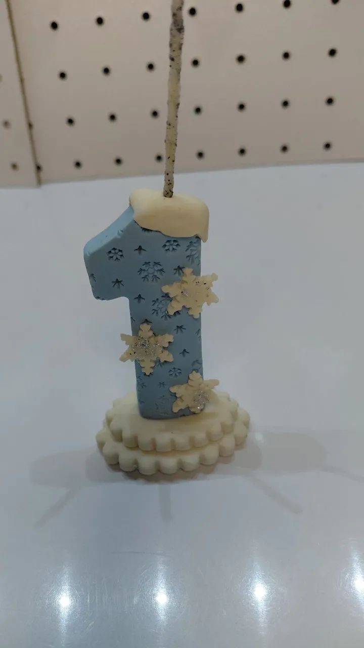 Velas em biscuits  - Foto 3