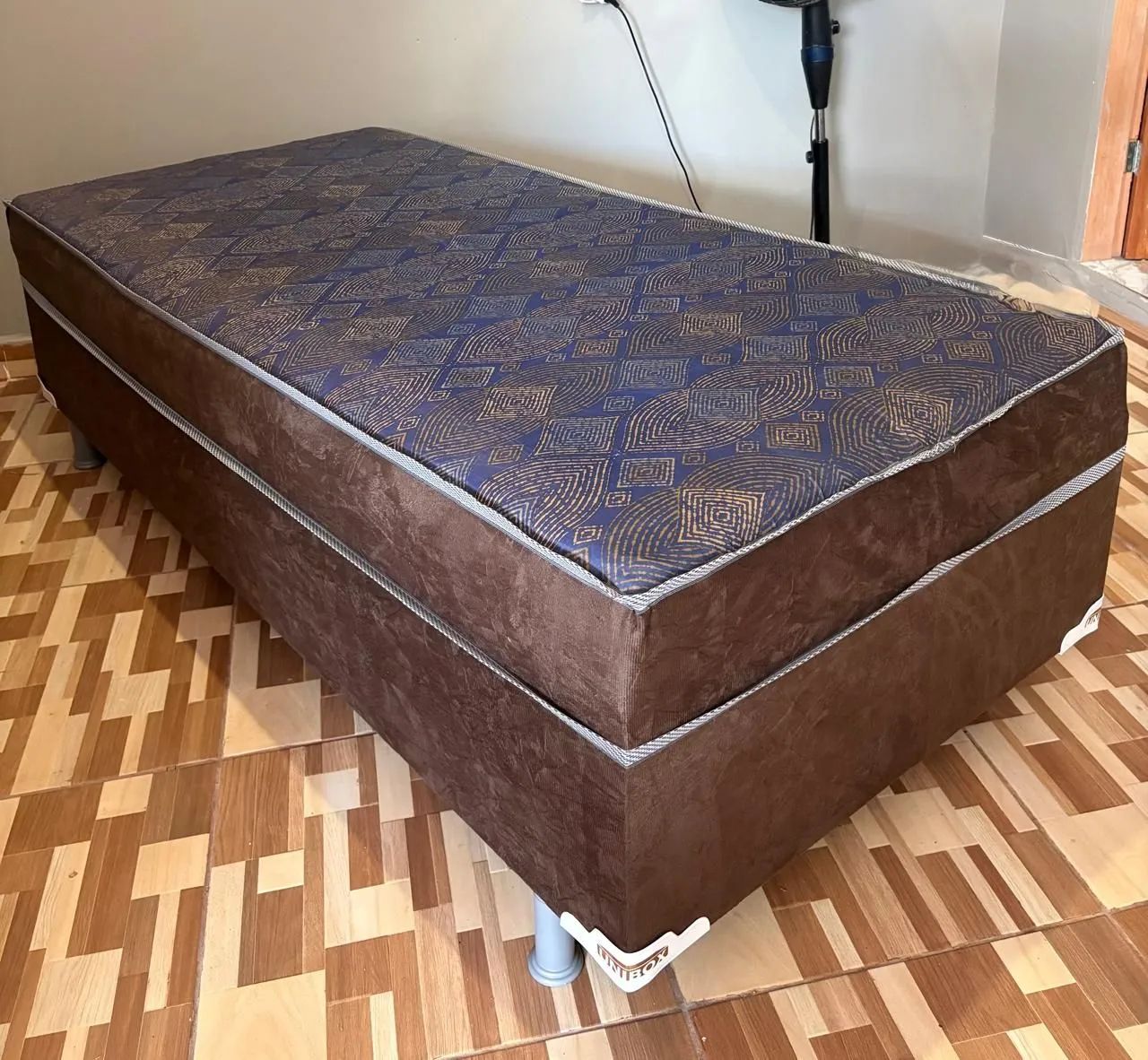 Cama box solteiro espuma 20cm, entrega grátis. - Foto 3