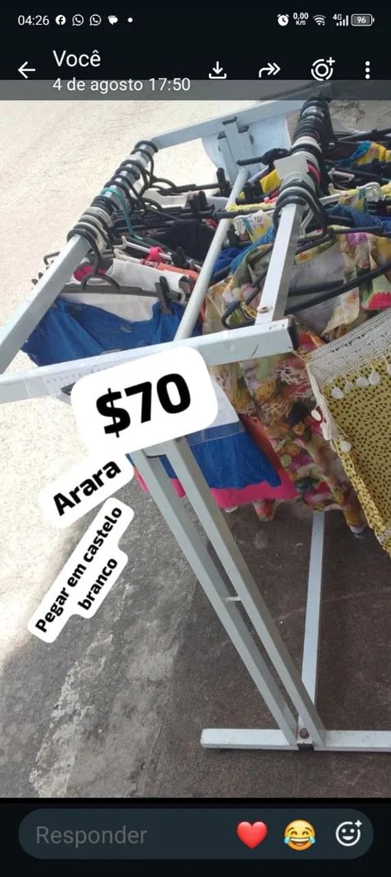 Arara de chão 