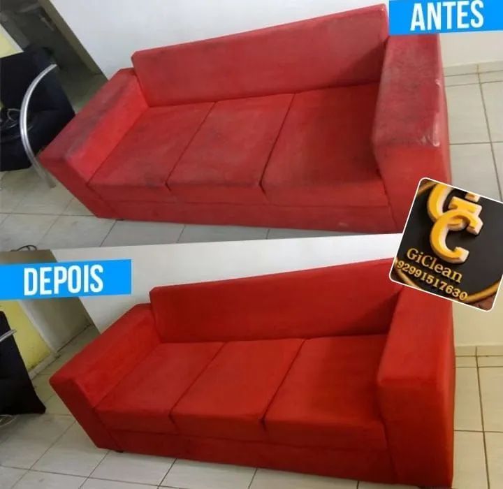 Higienização de sofá, cama,cadeira, poltrona, tapete, carro, cabeceira etc . - Foto 3
