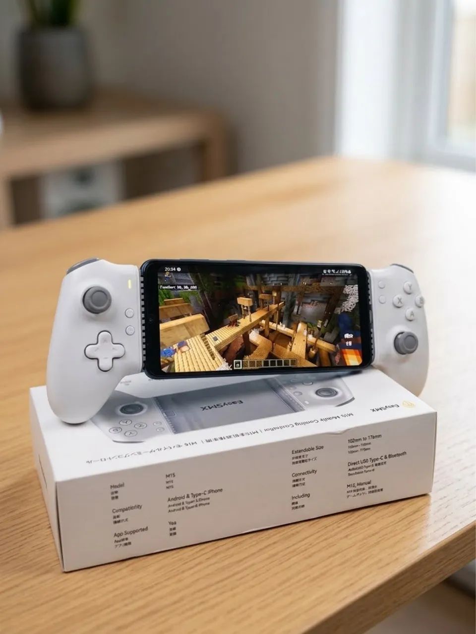 Controle Gamepad M15 USB-C (Celulares Android e iPhone 15/16) ? Hall Effect Anti-Drift - Foto 2