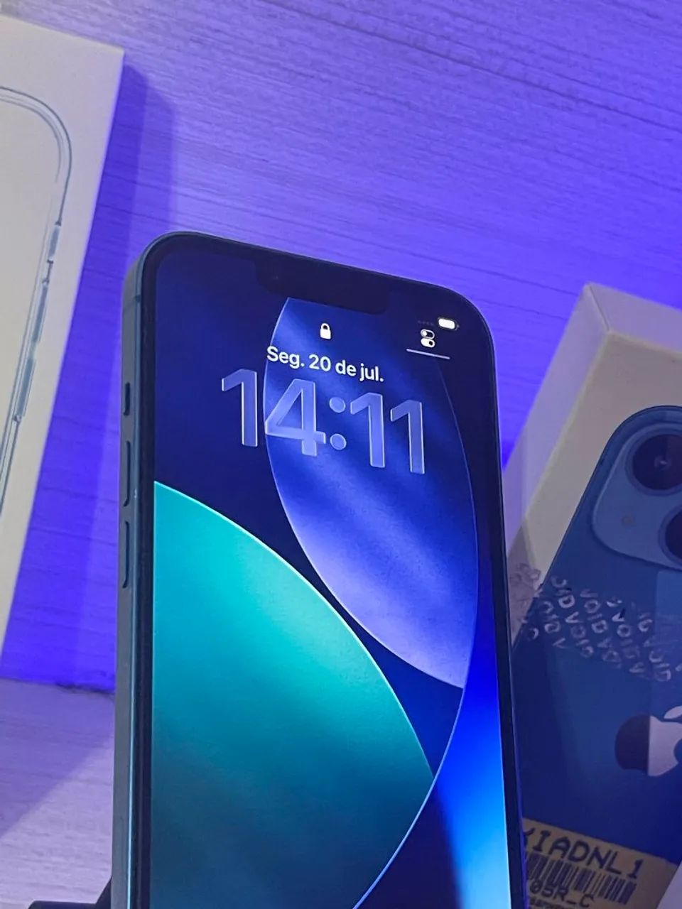 PROMOÇÃO ÚNICA IPHONE 13 128 GB BLUE ORIGINAL  DE UNICO DONO COM GARANTIA DE 3 MESES  - Foto 3