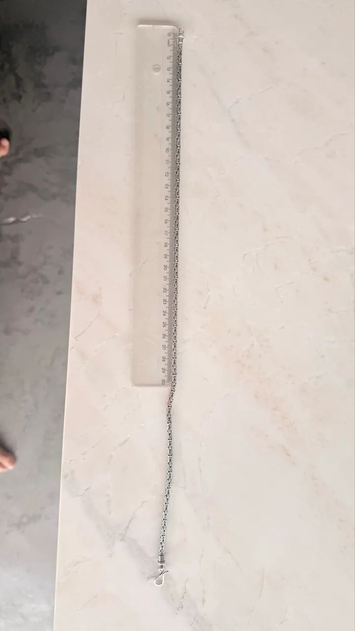 Cordão de prata 925 - modelo balinês  - Foto 4