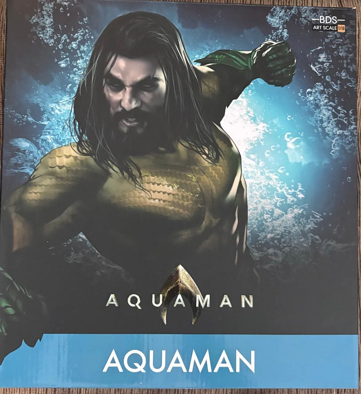 Aquaman Iron Studios Jason Momoa (Usado) - Foto 5