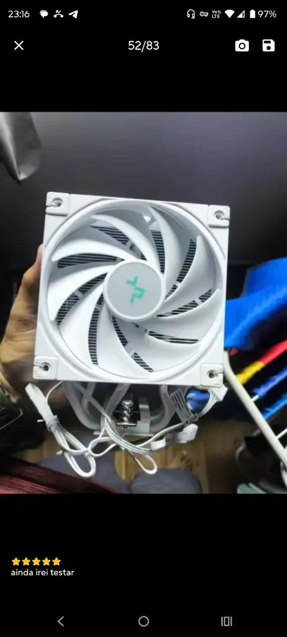 Coller deepcool ak500s digital  braco  - Foto 4