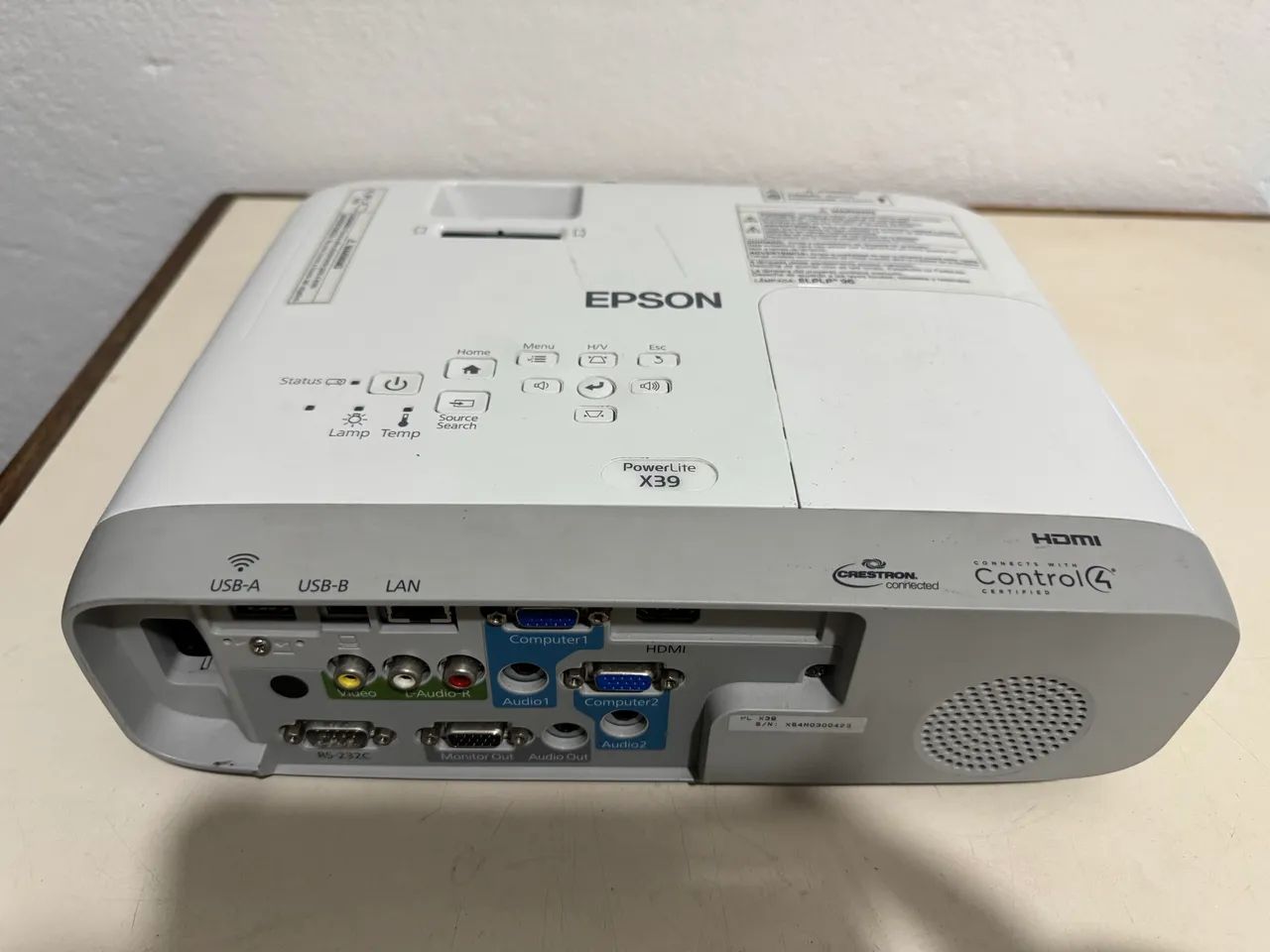Projetor Epson X39 - Foto 4