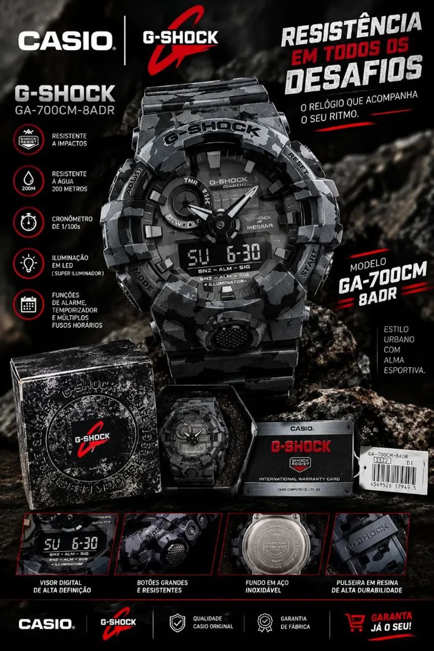 G Shock GA700 Original