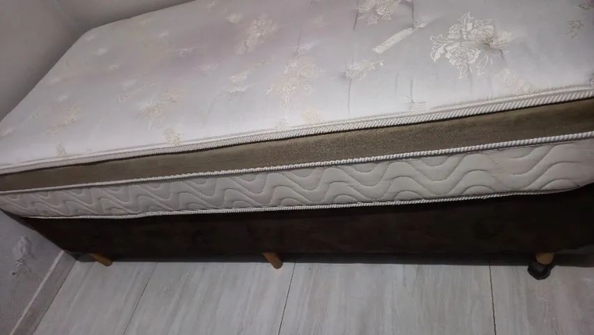 Cama de solteiro seminovo. Aceito proposta. - Foto 3
