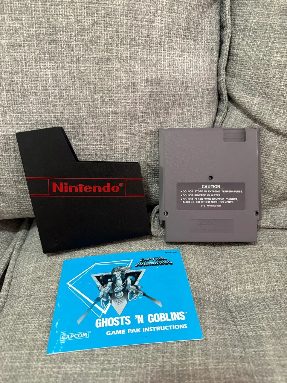 GHOSTS IN GOBLINS - NES - Original Nintendo  - Foto 2