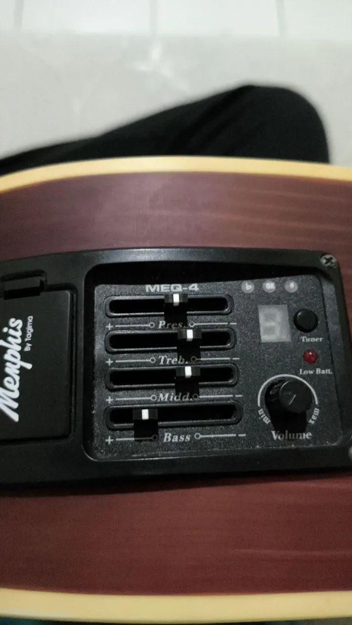 Violão Memphis Tagima eletroacústico (tem conversa no preço) - Foto 2