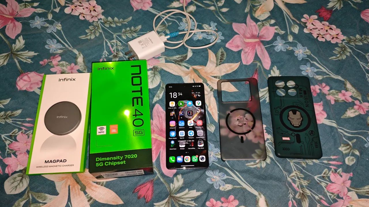 Celular Infinix Note 40 5G, Excelente.