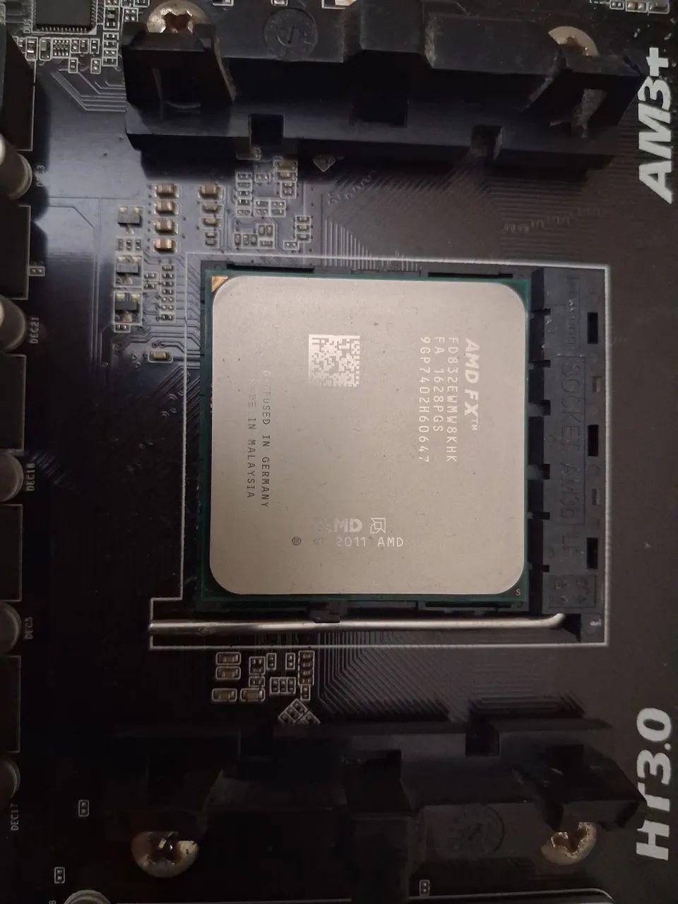 Placa Mãe + Processador