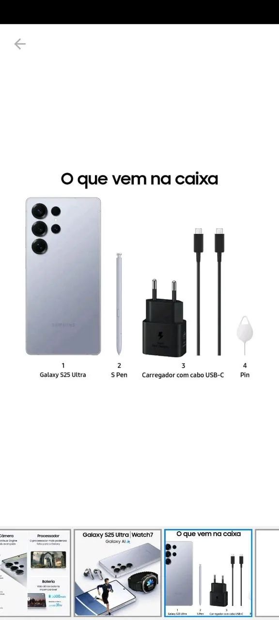 Galaxy S25 Ultra Lacrado! - Foto 4