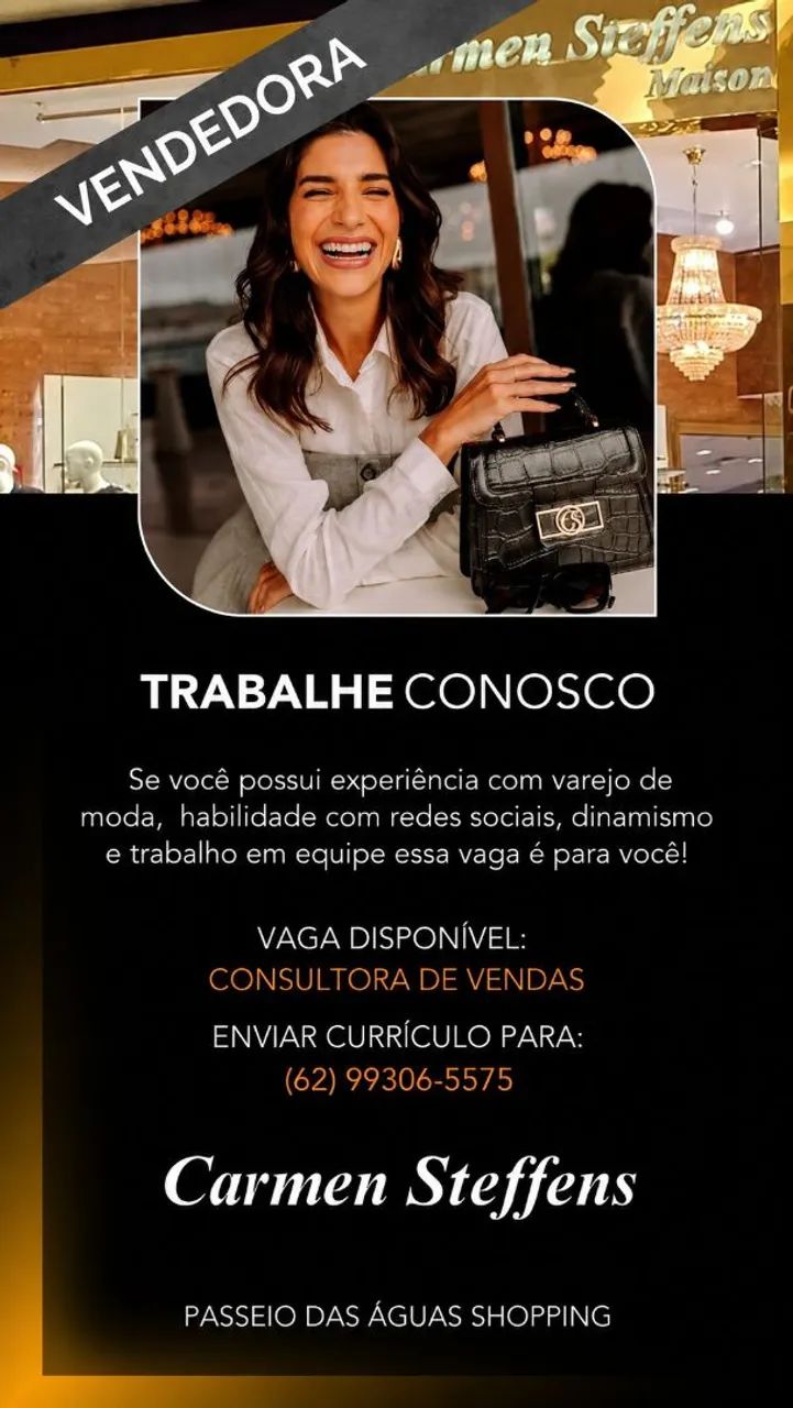 Consultora de vendas 