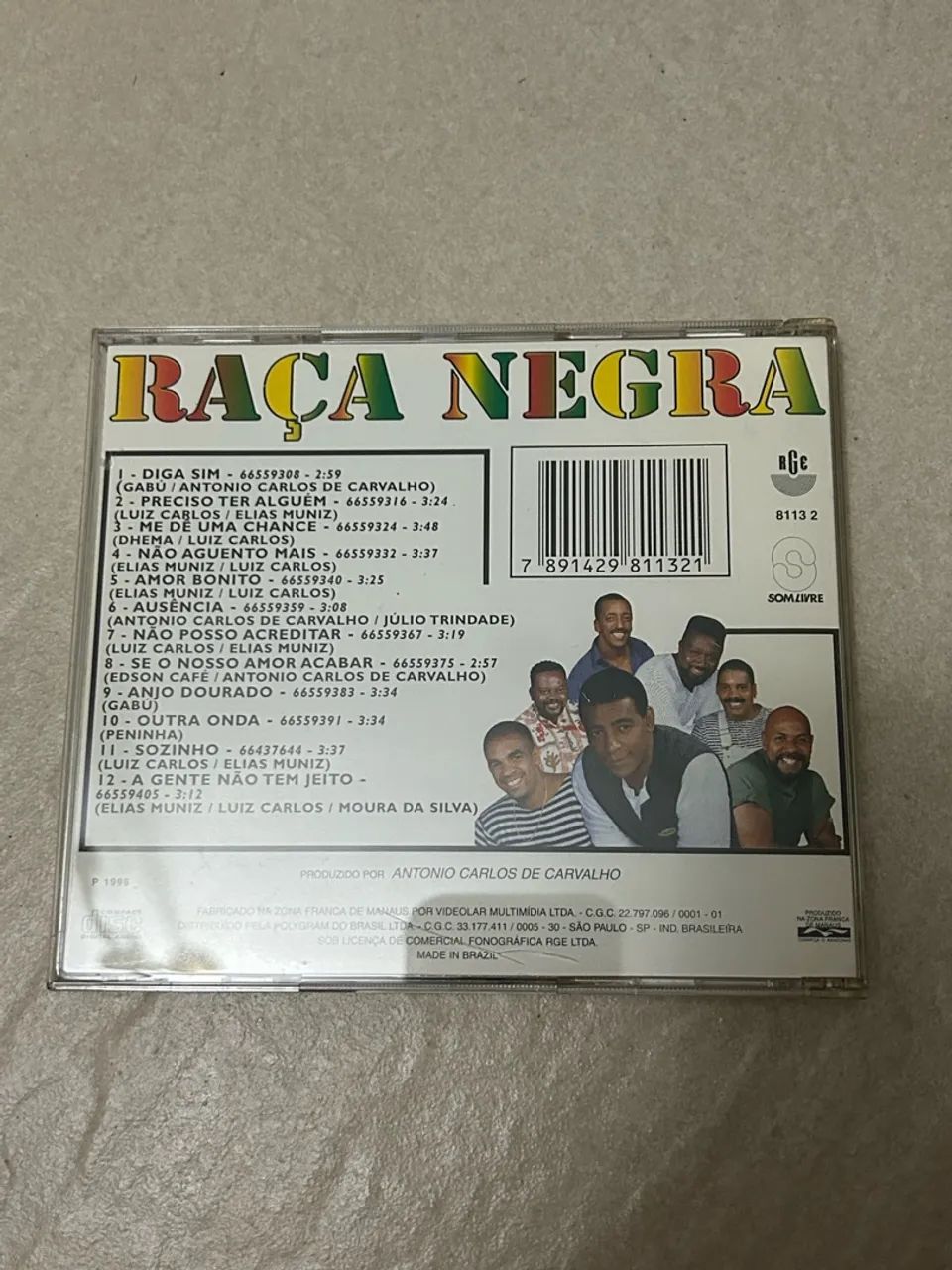 cd raça negra volume 6 - Foto 2