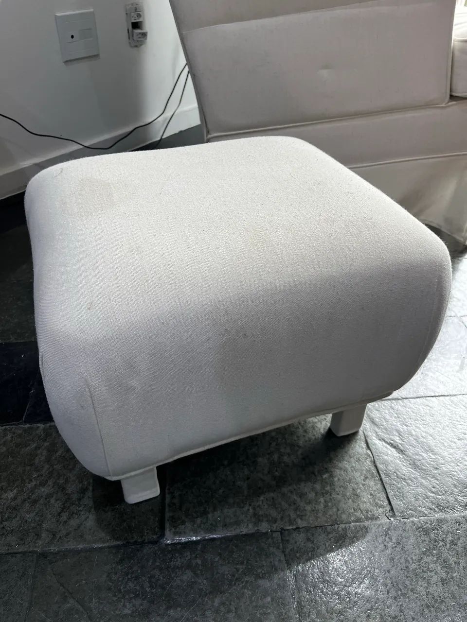 Poltrona de amamentação com puff - Foto 2