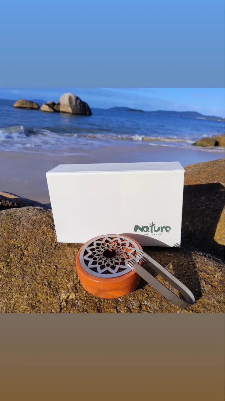 ESTOJO CARTONADO NATURE COM IMÃ  - Foto 3