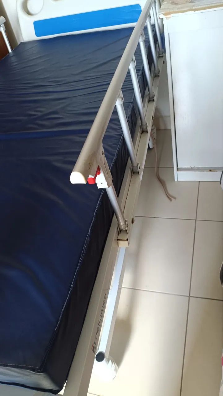 Cama Hospilar com 3 movimentos - Seminova - Foto 2