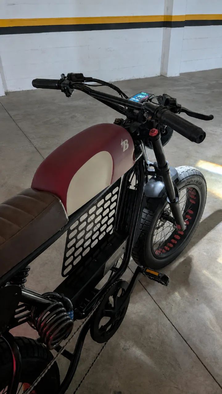 Bicicleta elétrica estilo café racer - Foto 3