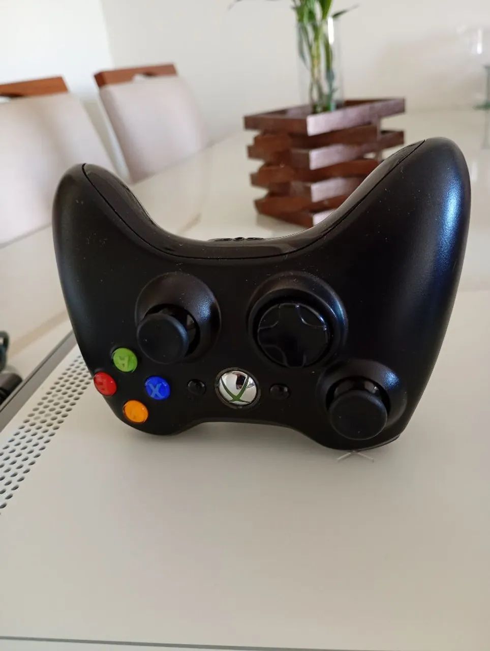 Xbox 360 fat em ótimo estado de conservação desbloqueio RGH3 ltu2 HD 60gb com jogos - Foto 6