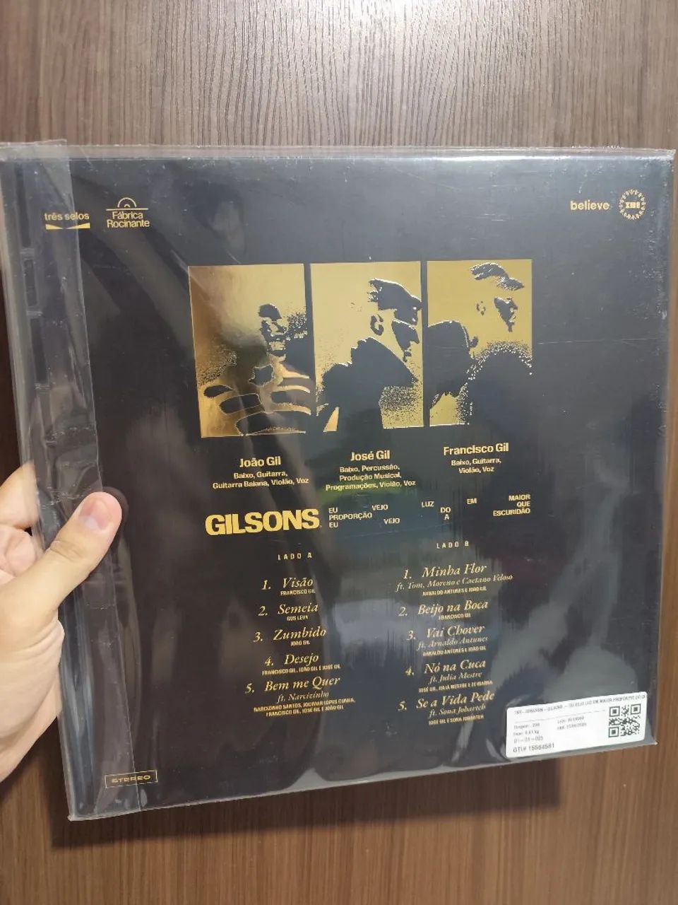 Disco de vinil (LP) Gilsons - Foto 2