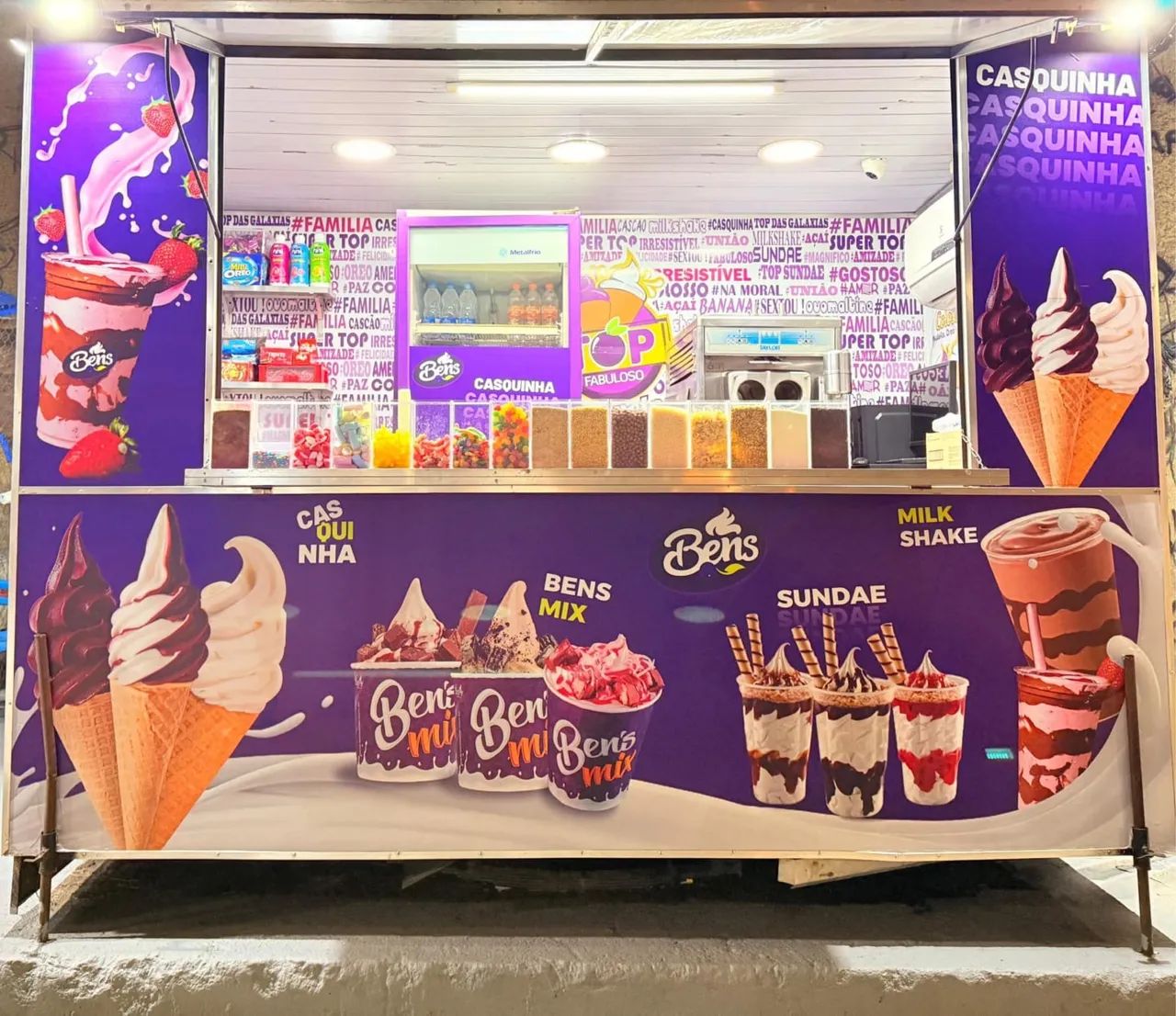 TRAILLER DE AÇAÍ E SORVETE PRONTO PARA TRABALHAR !!! - Foto 5