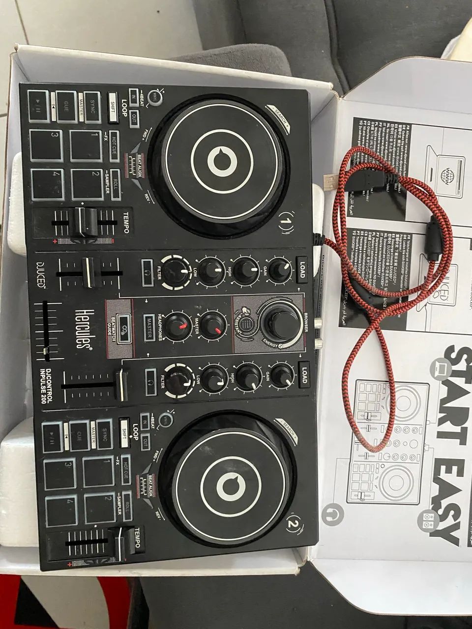 djcontrol inpulse 200 hercules - Foto 2
