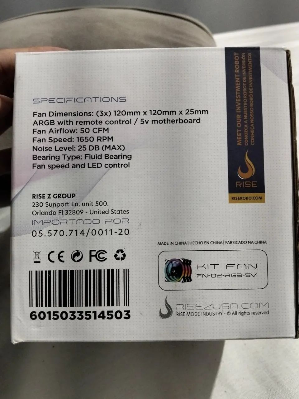 Kit com 3 Ventoinha  - Foto 3
